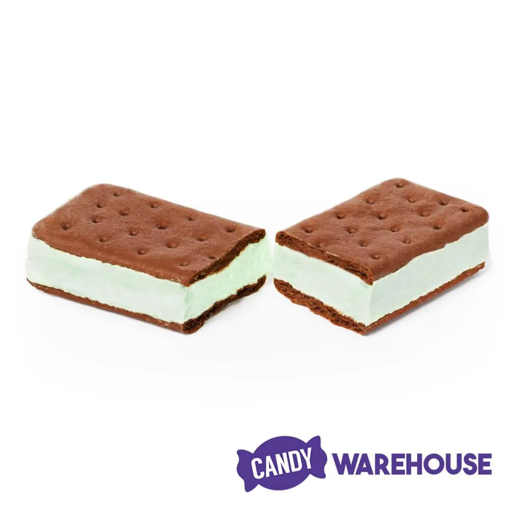 Luvy Duvy Freeze Dried Mint Chocolate Chip Ice Cream Sandwich