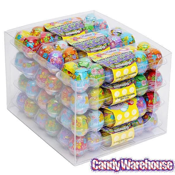 Madelaine Foiled Milk Chocolate Easter Eggs 12-Piece Crates: 12-Piece Pack