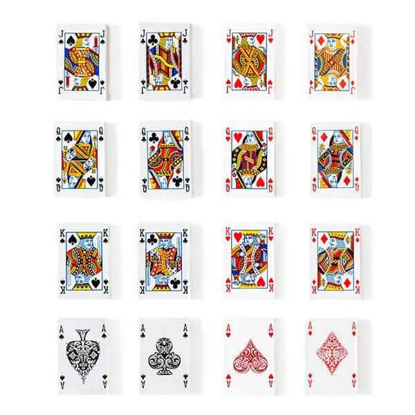 Madelaine Foiled Milk Chocolate Playing Cards Assortment: 2.5LB Box