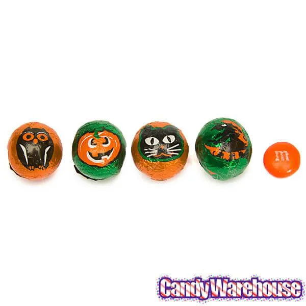 Madelaine Halloween Foiled Milk Chocolate Balls: 5LB Bag