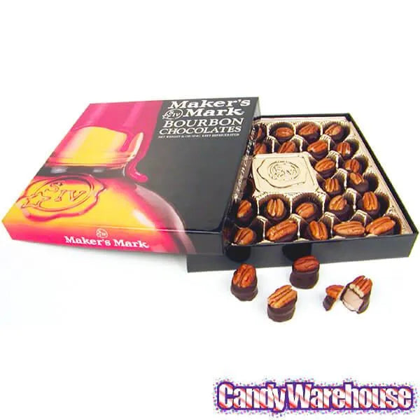 Maker's Mark Bourbon Liquor Chocolates: 16-Ounce Box