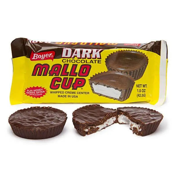 Mallo Cups - Dark Chocolate: 24-Piece Box