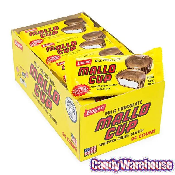 Mallo Cups - Milk Chocolate: 24-Piece Box