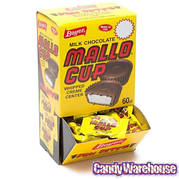 Mallo Cups Singles: 60-Piece Box