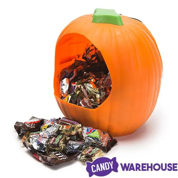 M&M-Mars Chocolate Halloween Candy Assortment: 85-Piece Pumpkin Bowl