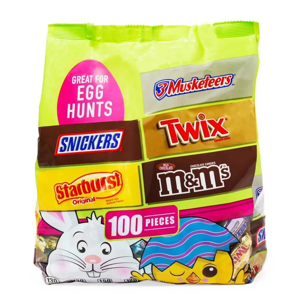 M&M-Mars Easter Candy Assortment: 100-Piece Bag