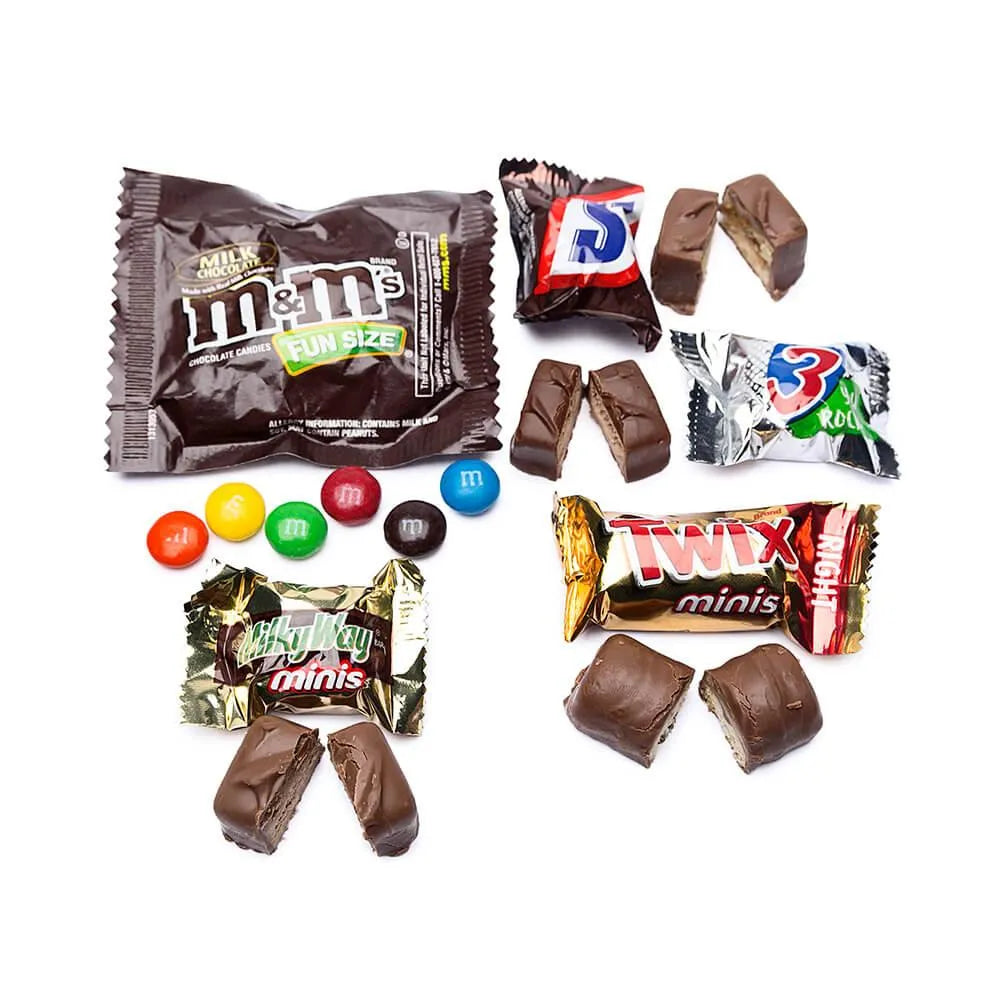 M&M-Mars Halloween Chocolate Candy Assortment: 375-Piece Bag