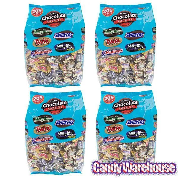 M&M-Mars Minis Chocolate Candy Mix: 820-Piece Case