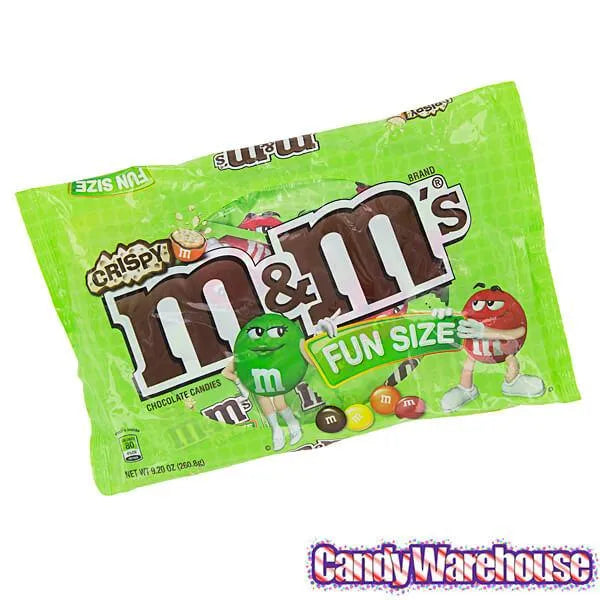 M&M's Candy Fun Size Packs - Crispy: 15-Piece Bag