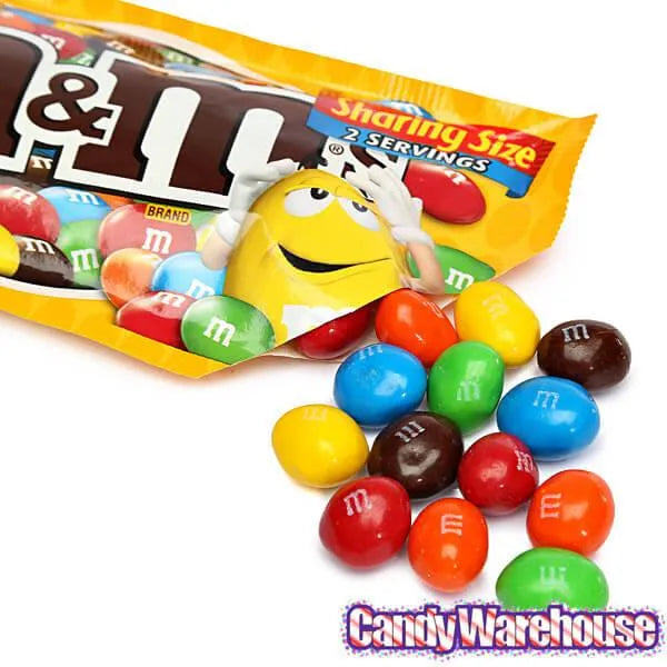 M&M's Candy King Size Packs - Peanut: 24-Piece Box