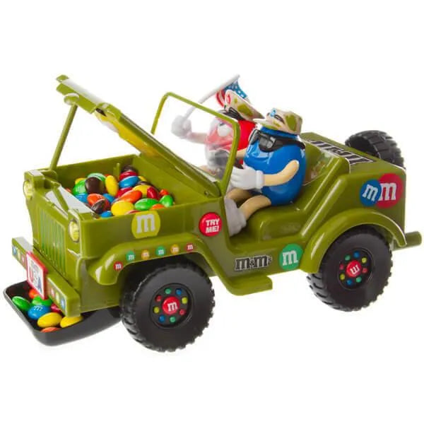 M&M's Candy Military Jeep Toy