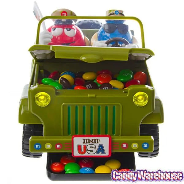 M&M's Candy Military Jeep Toy