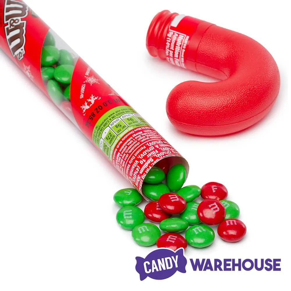 M&M's Filled Holiday Candy Cane