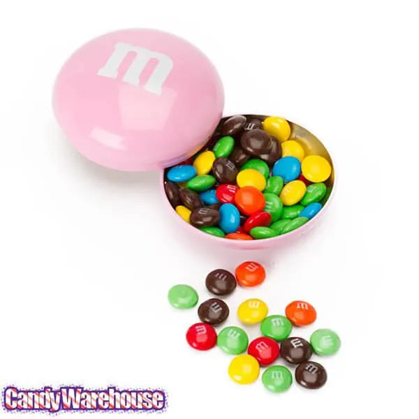 M&M's Filled Pastel Candy Tins: 12-Piece Box