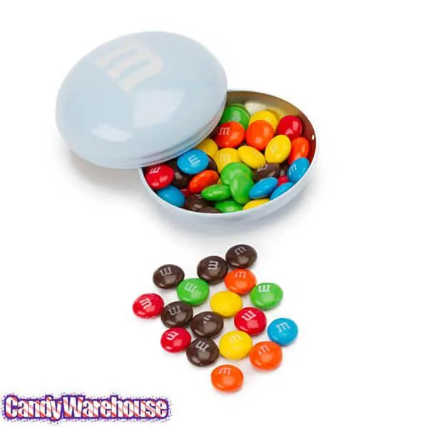 M&M's Filled Pastel Candy Tins: 12-Piece Box