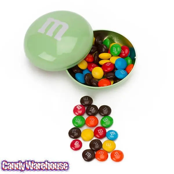 M&M's Filled Pastel Candy Tins: 12-Piece Box