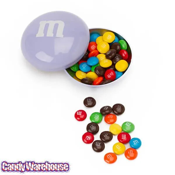 M&M's Filled Pastel Candy Tins: 12-Piece Box