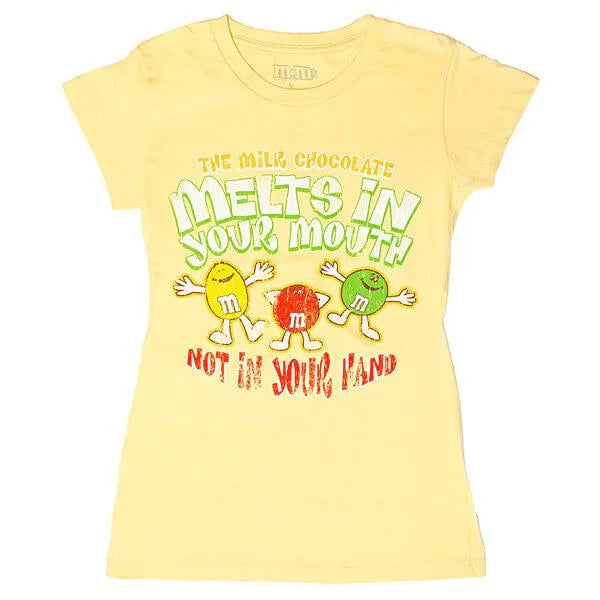 M&M's Melts in Your Mouth Distressed T-Shirt - Youth - XLarge