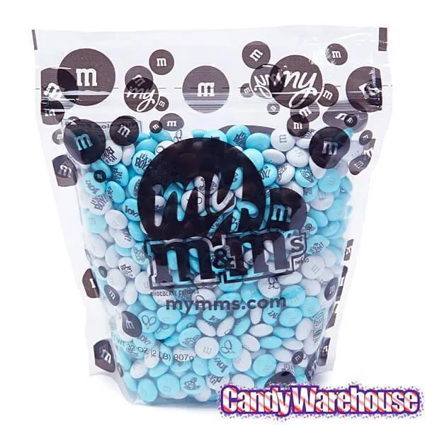 M&M's Milk Chocolate Candy - Baby Boy: 2LB Bag