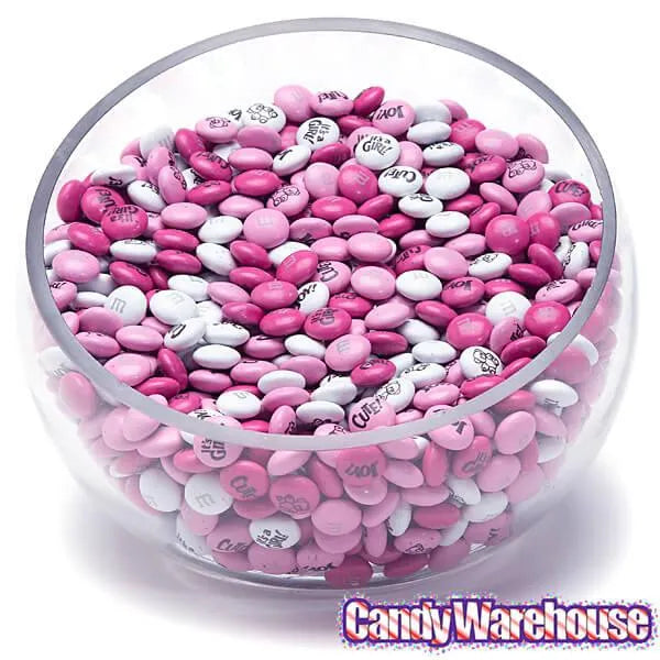 M&M's Milk Chocolate Candy - Baby Girl: 2LB Bag