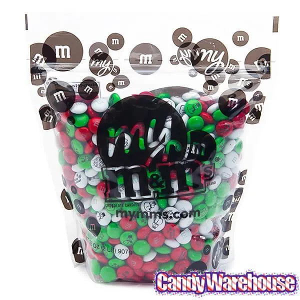 M&M's Milk Chocolate Candy - Christmas: 2LB Bag