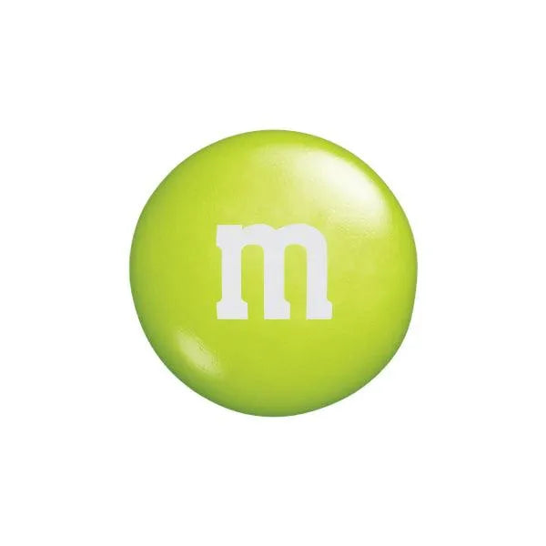 M&M's Milk Chocolate Candy - Electric Green: 6LB Case