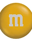 M&M's Milk Chocolate Candy - Gold: 10LB Bag