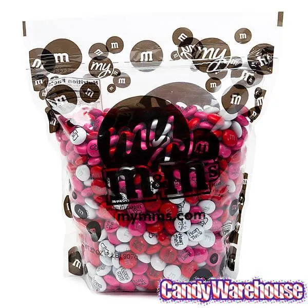 M&M's Milk Chocolate Candy - Love and Kisses: 2LB Bag