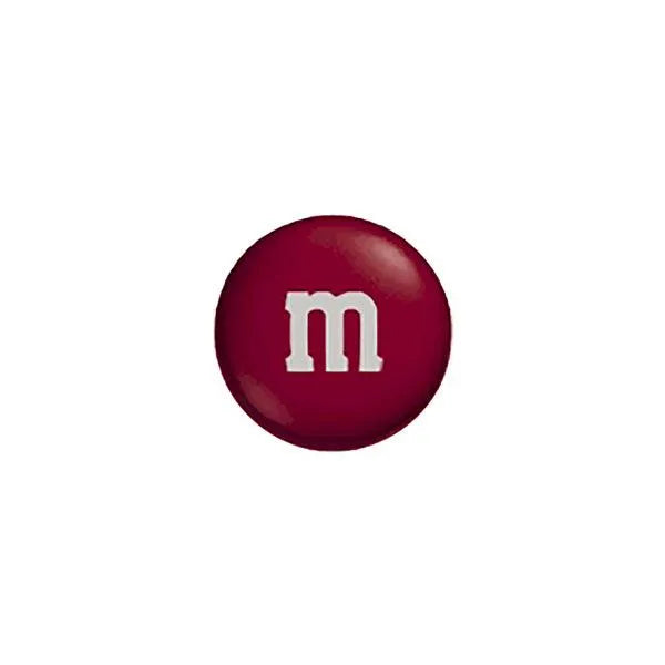 M&M's Milk Chocolate Candy - Maroon: 10LB Bag