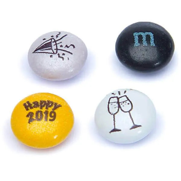 M&M's Milk Chocolate Candy - New Year 2019: 2LB Bag