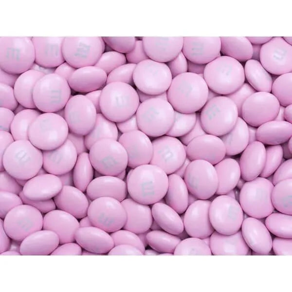 M&M's Milk Chocolate Candy - Pink: 10LB Bag