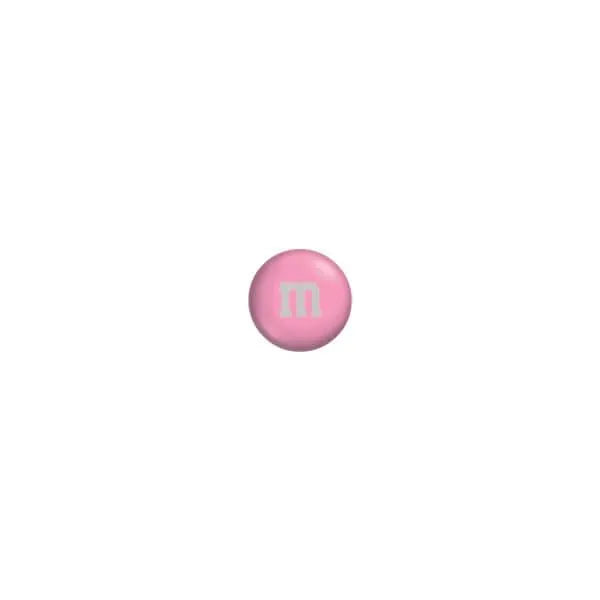 M&M's Milk Chocolate Candy - Pink: 10LB Bag