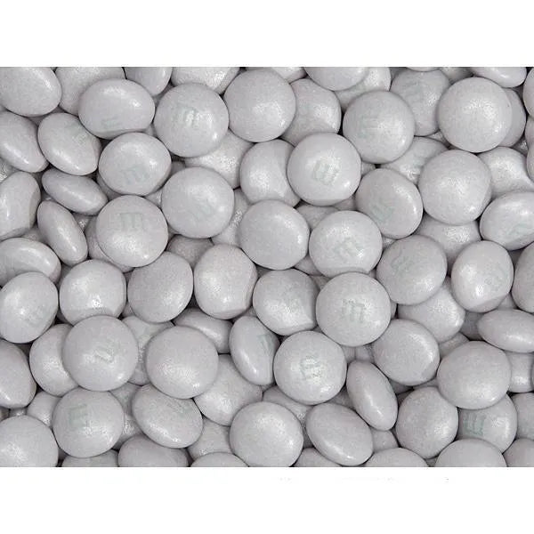 M&M's Milk Chocolate Candy - Platinum Shimmer: 6LB Case