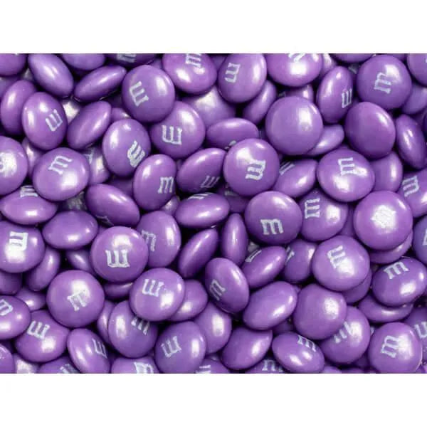 M&M's Milk Chocolate Candy - Purple: 10LB Bag