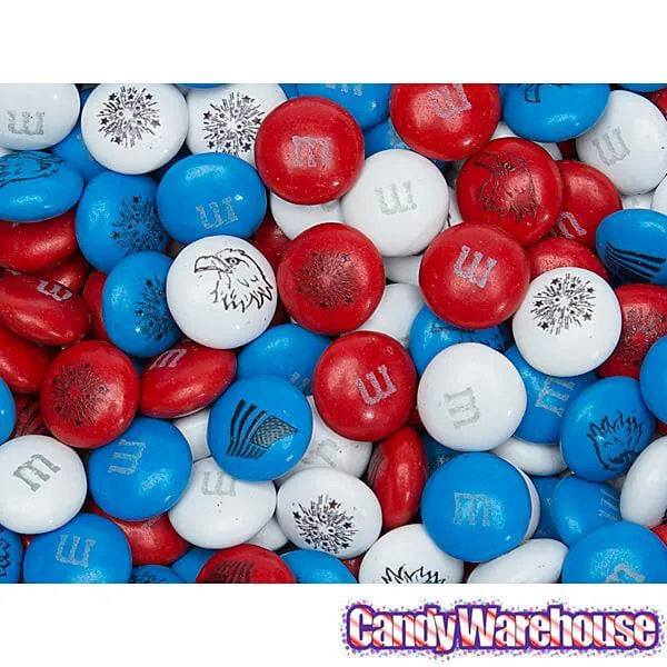 M&M's Milk Chocolate Candy - USA Freedom: 2LB Bag