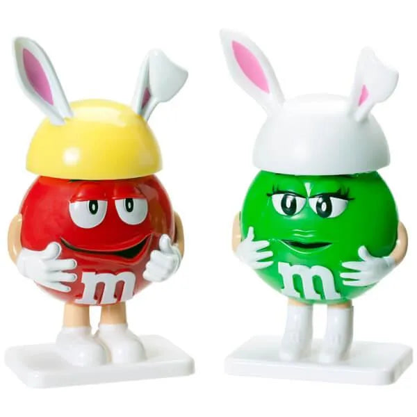 M&M's Minis Candy Filled Easter Bunny Figurines: 12-Piece Display