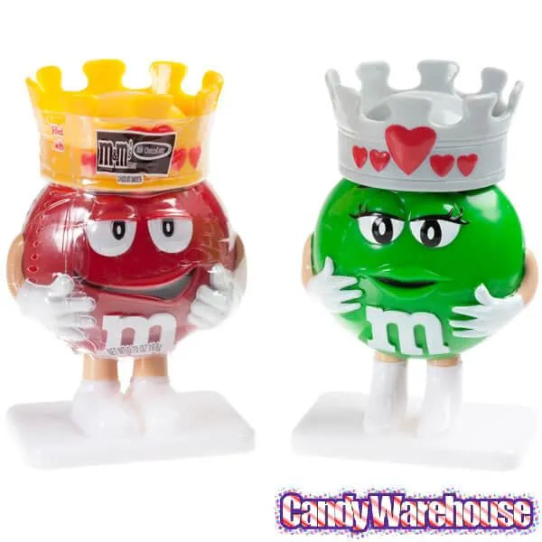 M&M's Minis Candy Filled Valentine Figurines: 12-Piece Display