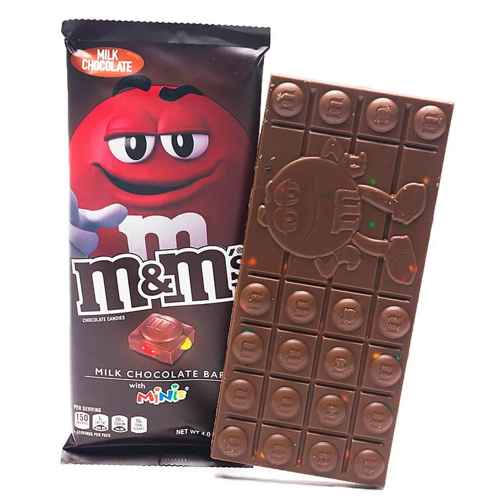 M&M's Minis Milk Chocolate Candy Bars: 12-Piece Box