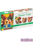 Marbled Chocolate Flower Cups: 6-Piece Box