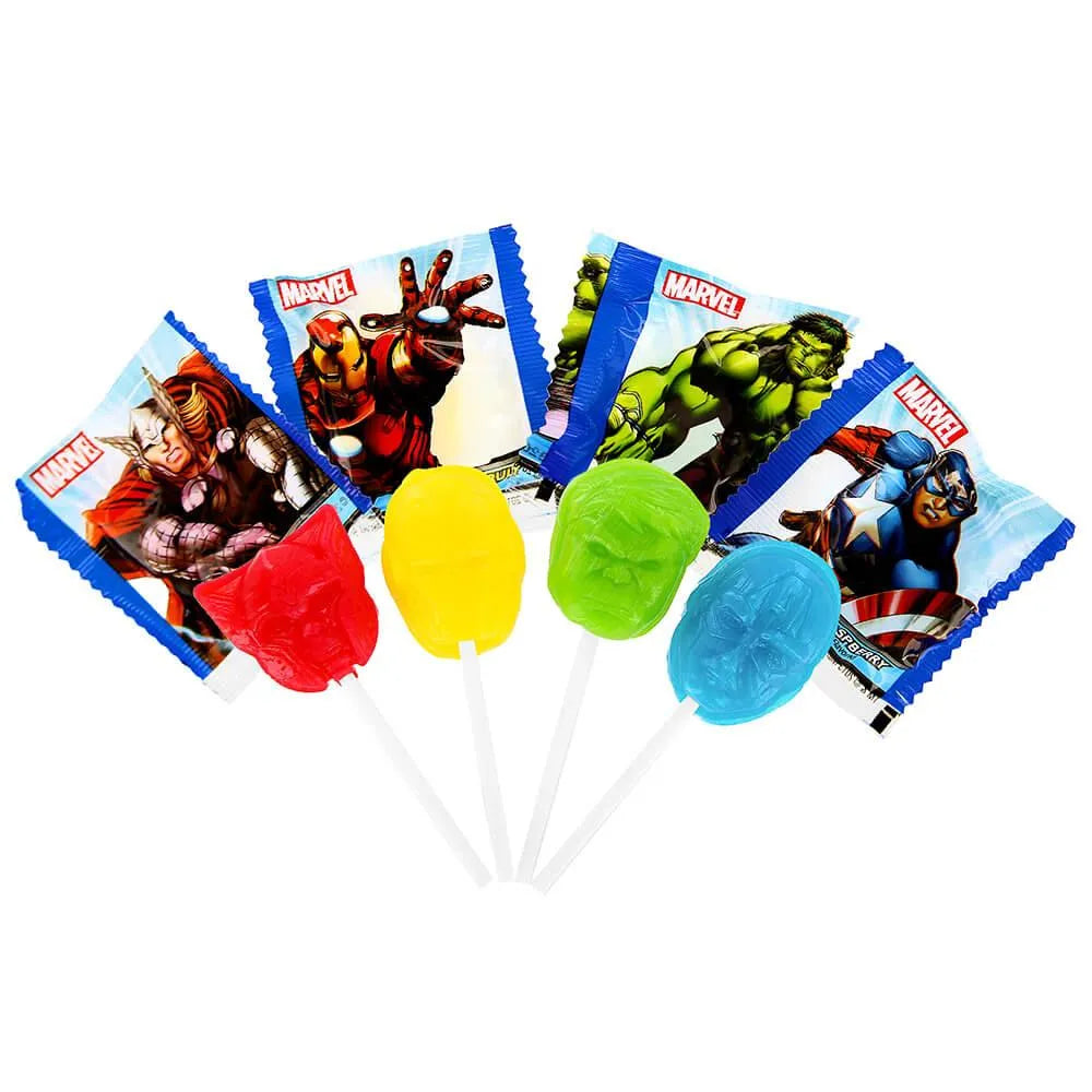 Marvel Avengers Lollipops: 25-Piece Bag