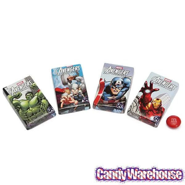 Marvel Avengers Mini Milk Chocolate Bars: 15-Piece Bag