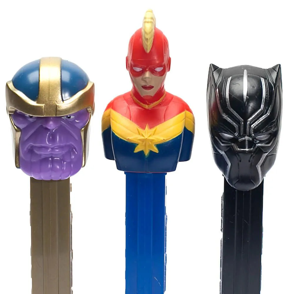 Marvel PEZ Candy Packs: 12-Piece Display