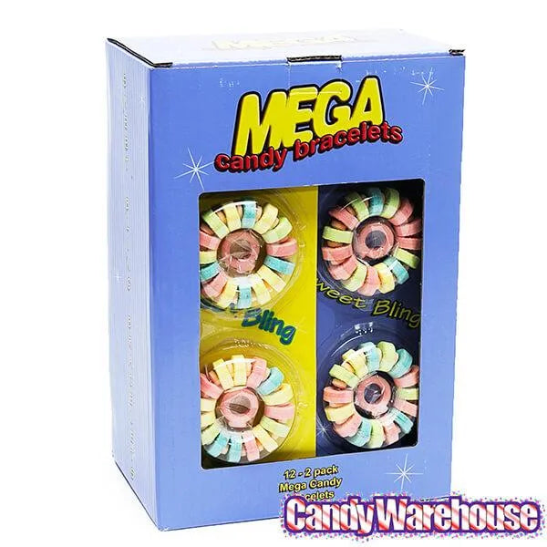 Mega Candy Bracelets 2-Packs: 12-Piece Box