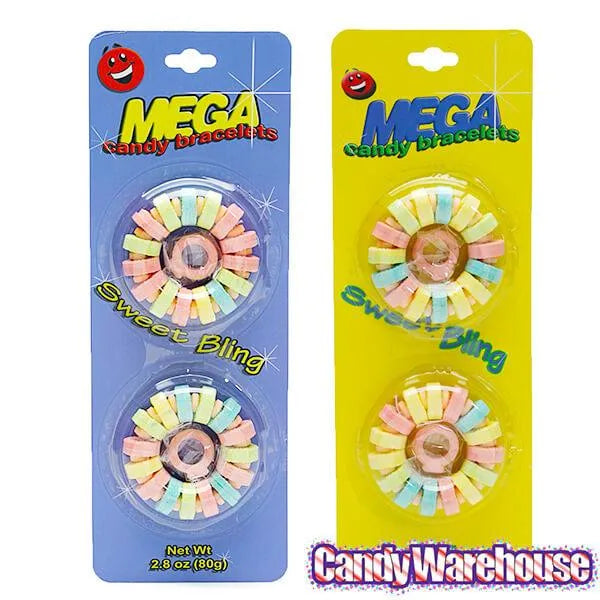 Mega Candy Bracelets 2-Packs: 12-Piece Box