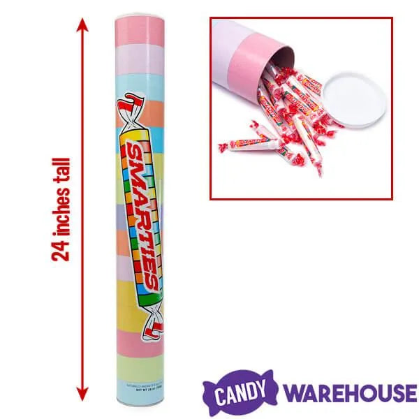 Mega Candy Super Tube Bank - Smarties: 6-Piece Case