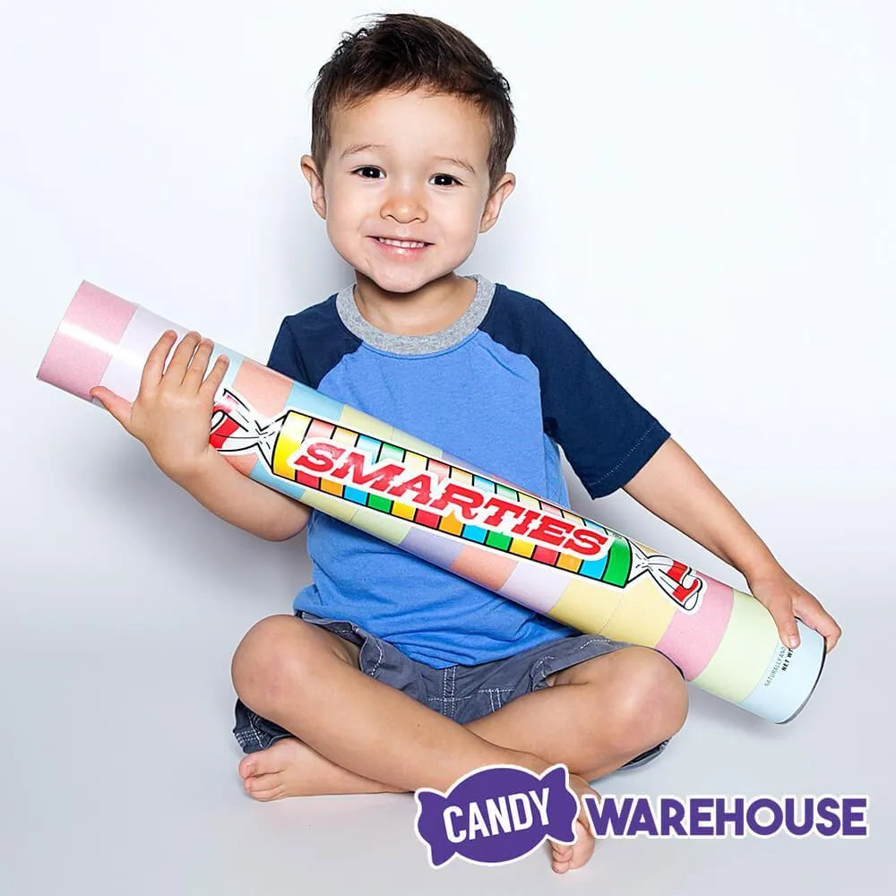 Mega Candy Super Tube Bank - Smarties: 6-Piece Case