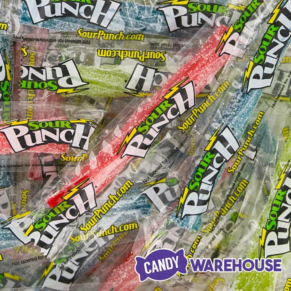 Mega Candy Super Tube Bank - Sour Punch: 6-Piece Case