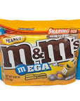 Mega M&M's Candy - Peanut: 9.6-Ounce Bag