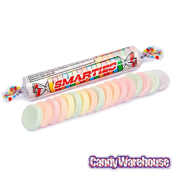 Mega Smarties Candy Rolls: 24-Piece Box