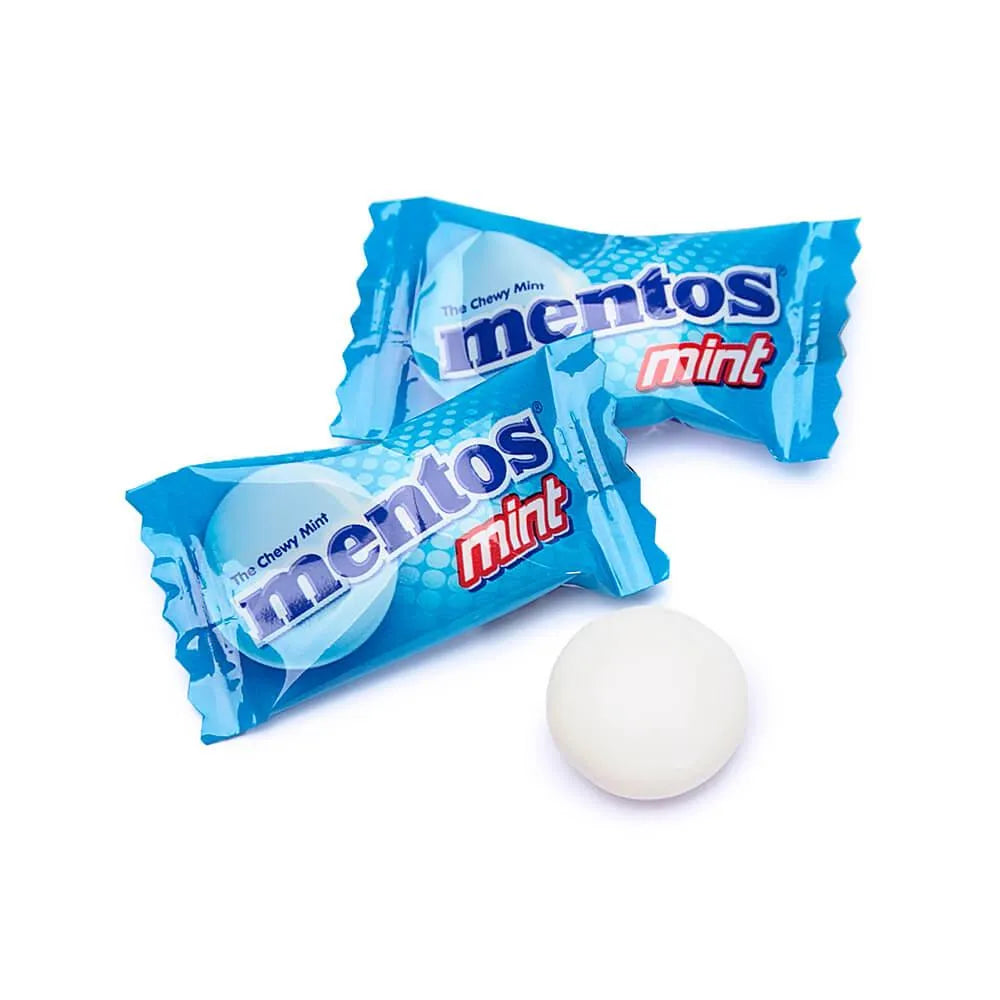 Mentos Mint Candy Single Packs: 125-Piece Bag